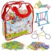 Blocks - straws - construction figures - 1000 pcs