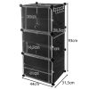 Modular shoe rack - 6 levels