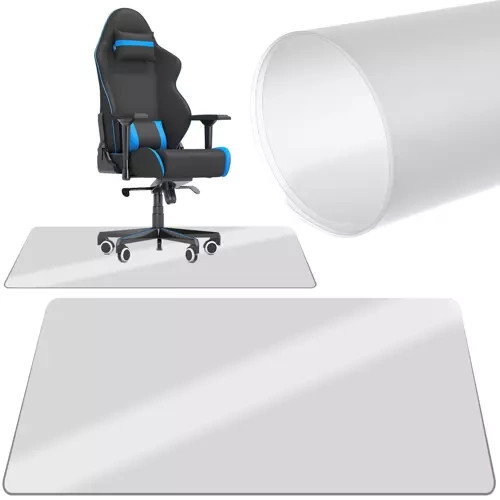 Védőszőnyeg a szék alatt 90x130cm RUHHY - tejszerű