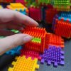 Construction blocks - hedgehogs 192pcs Kruzzel 20376