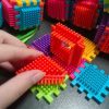 Construction blocks - hedgehogs 192pcs Kruzzel 20376