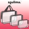 Átlátszó kozmetikai táska 3 az 1-ben Soulima 21448