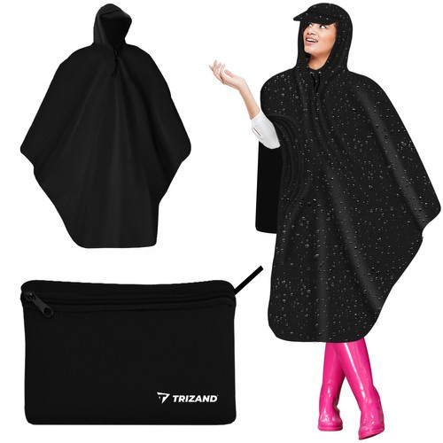 Trizand 22871 Kerékpár Rain Poncho