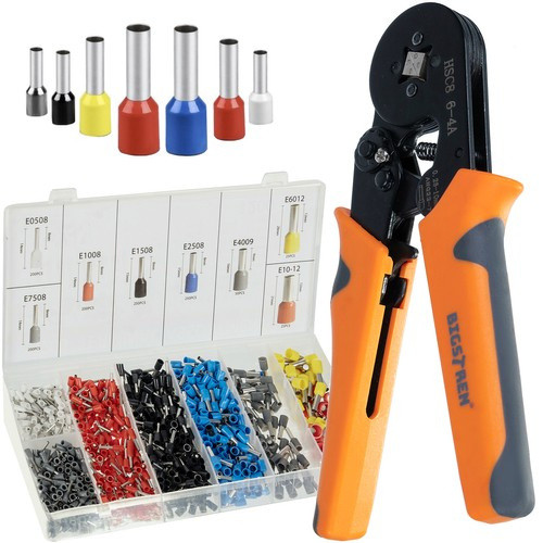 Krimpelő szerszám érvéghüvelyekhez 0,25-10mm2 Bigstrene 22717