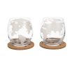 Decanter - globe - whisky készlet Malatec 22553