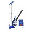 Elektromos gitár + mikrofon + erősítő kék 22409