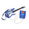 Elektromos gitár + mikrofon + erősítő kék 22409