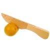 Set of fruits vegetables wooden cutting board Z23543