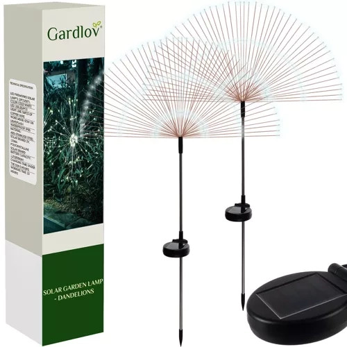 Napelemes kerti lámpa - pitypang Gardlov 23561