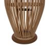 Bambusz rattan lámpa Gardlov 24282