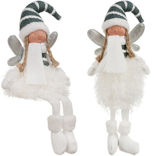 Tündér - karácsonyi figura ülő Ruhhy 22339