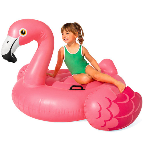 Óriás flamingó matrac 215x211x136 cm - INTEX 57558 