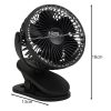Fekete akkus ventilátor Ruhhy 25567