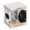 Fekete akkus ventilátor Ruhhy 25567