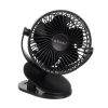 Fekete akkus ventilátor Ruhhy 25567