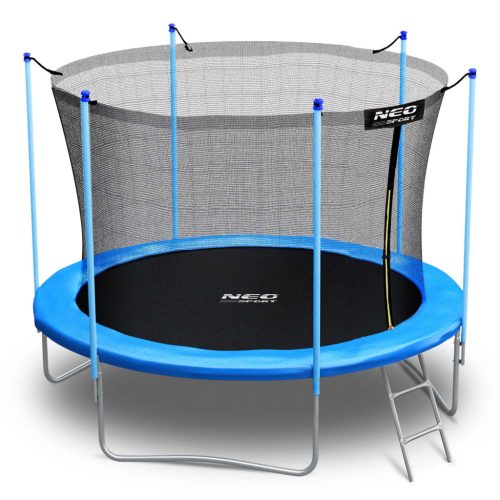 Trambulin belső hálóval és létrával , 183 cm (6 láb) - Neo-Sport
