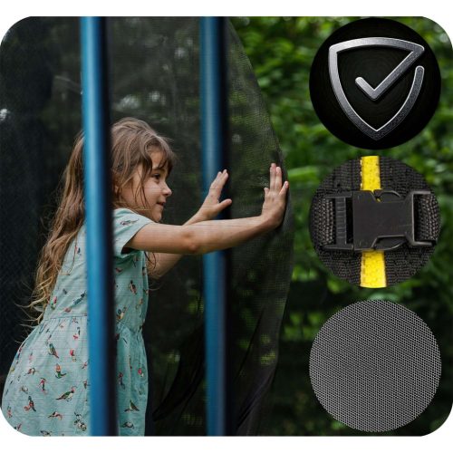 Trambulin belső hálóval és  létrával , 183 cm (6 láb) - Neo-Sport