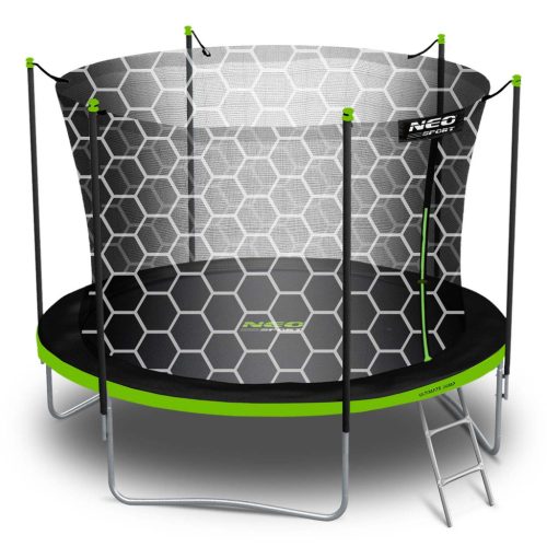 Trambulin belső hálóval és létrával , 6 láb/183 cm-es - Neo-Sport