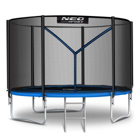   Trambulin külső hálóval és  létrával , 6 láb/183 cm-es - Neo-Sport