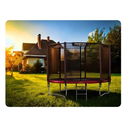 Trambulin külső hálóval és létrával , 6 láb/183 cm-es - Neo-Sport 