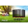 Trambulin külső hálóval és létrával , 6 láb/183 cm-es - Neo-Sport
