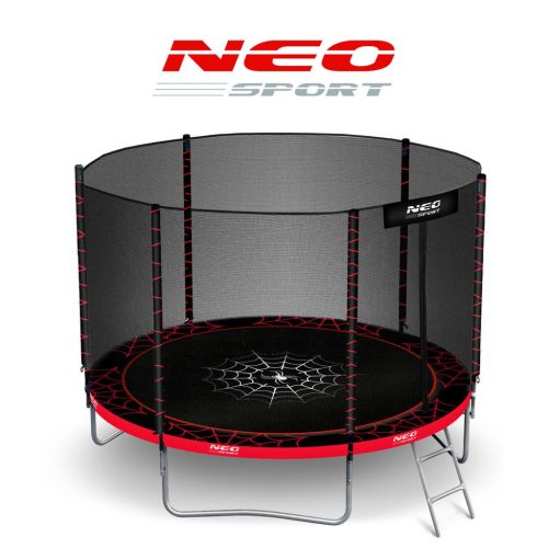 Trambulin külső hálóval és létrával , 6 láb/183 cm-es - Neo-Sport
