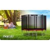 Trambulin külső hálóval és létrával , 8 láb/252 cm-es - Neo-Sport 