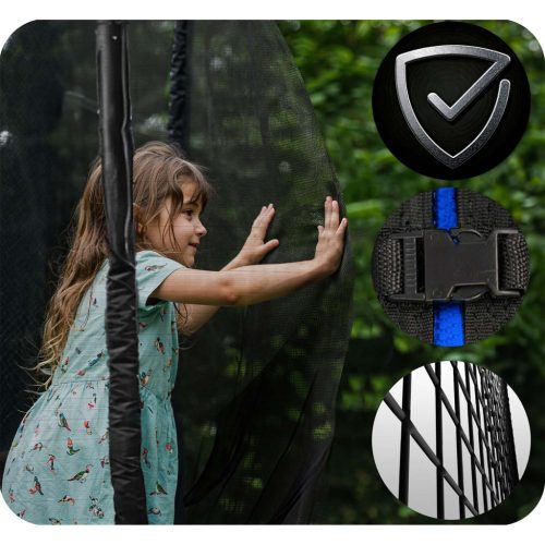 Kerti trambulin 10ft/312cm külső hálóval és létrával Neo-Sport