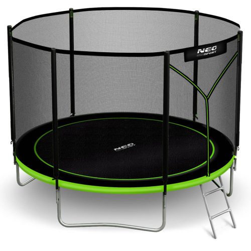 Kerti trambulin 10ft/312cm külső hálóval és létrával Neo-Sport