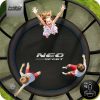 Kerti trambulin 13ft/404cm külső hálóval és létrával Neo-Sport