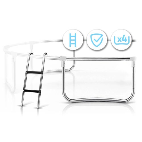 Trambulin belső hálóval, 435 cm (14 láb) - Neo-Sport