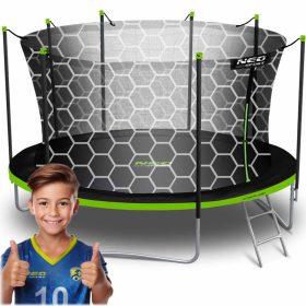   Kerti trambulin 15ft/465cm belső hálóval és létrával Neo-Sport