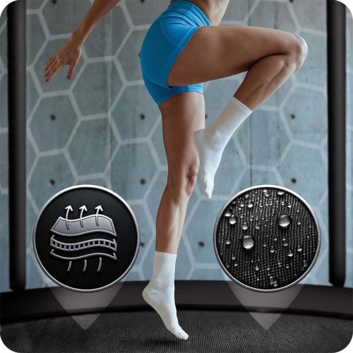 Kerti trambulin 15ft/465cm belső hálóval és létrával Neo-Sport