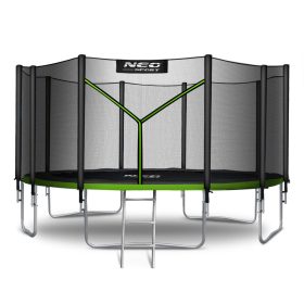   Kerti trambulin 15ft/465cm külső hálóval és Neo-Sport létrával