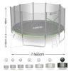 Kerti trambulin 15ft/465cm külső hálóval és Neo-Sport létrával
