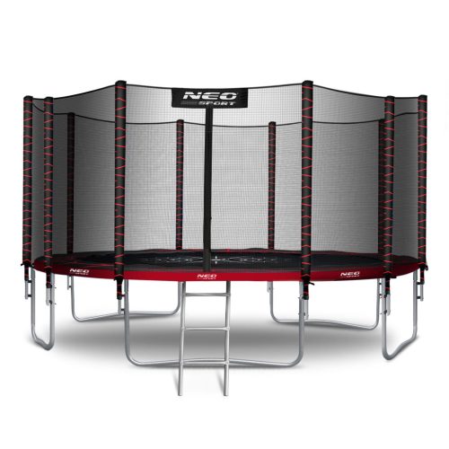 Kerti trambulin 15ft/465cm külső hálóval és Neo-Sport létrával