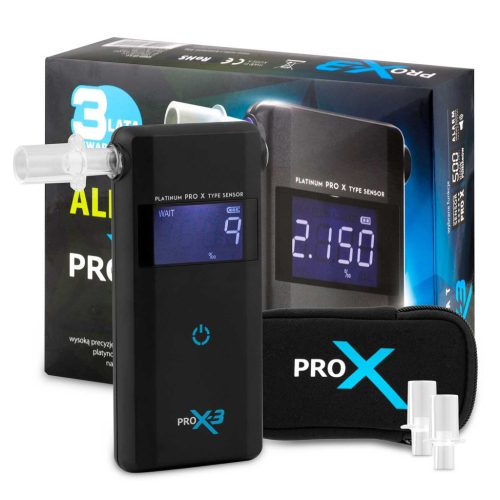 AlcoForce PRO X-3 elektrokémiai alkoholszonda