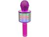 Wireless Microphone USB Speaker Karaoke rögzítő Model WS-858 Pink