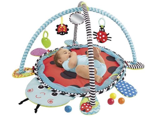 Katicabogár Oktatószőnyeg Járólabdák Babának