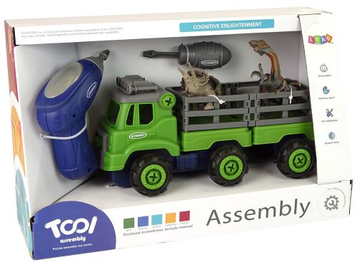 Teherautó-szállító dinoszauruszok csavarhúzó