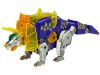 Dinobotok 2 az 1-ben Dinosaur Shotgun Purple Triceratops Shield