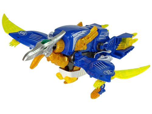 Dinobotok 2 az 1-ben Dinosaur Shotgun Blue Pterosaur Shield