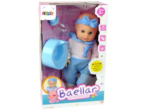 Baba 30 cm Kék Üveg Hálóing Italok