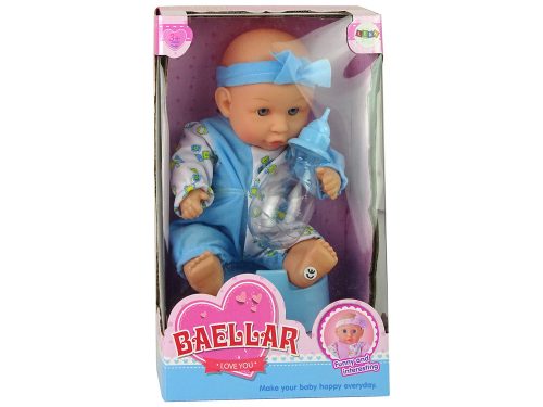 Kék Baby Doll WC-Ital Pee 24 cm