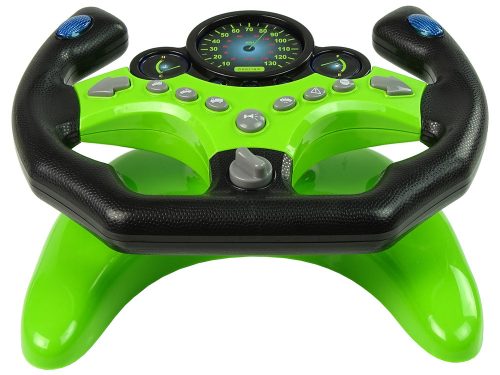 A kormánykerék készlet gombjai Hang Zöld világítás