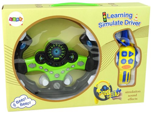 A kormánykerék készlet gombjai Hang Zöld világítás