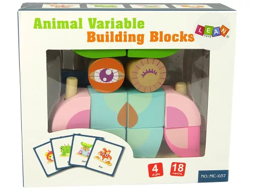 Kreatív fa térbeli puzzle bagoly 3D