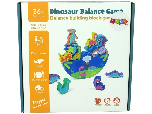 Fa dinoszaurusz egyensúlyozó játék Dinoszaurusz árkádjáték