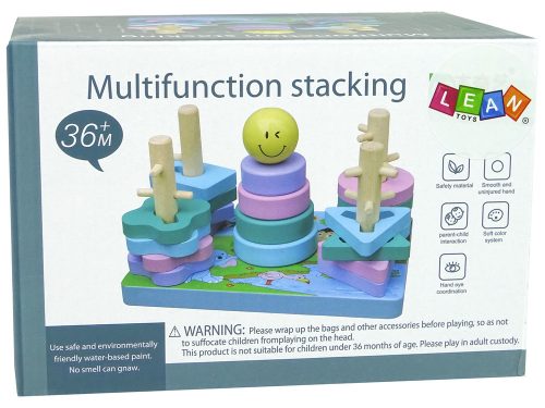 Fa tégla Sorter Sea World oktatási gyöngyök