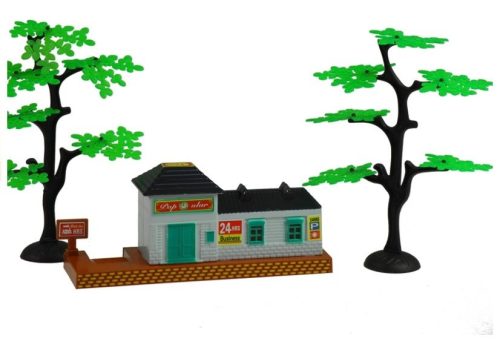 Rail King vonatszett füst színű, valósághű játékmozdony